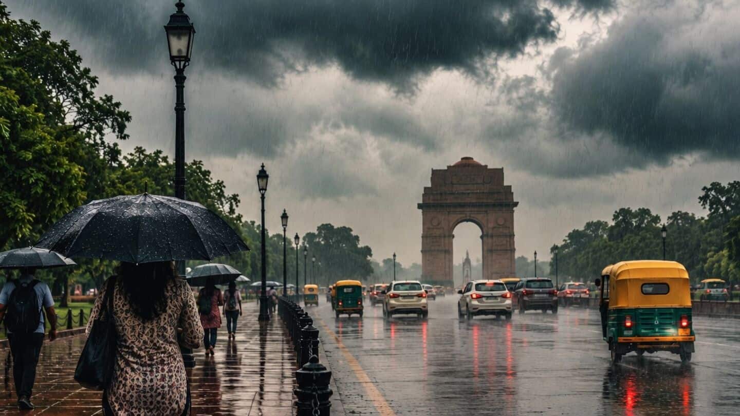 Delhi to receive rain Monday as IMD forecasts moderate showers