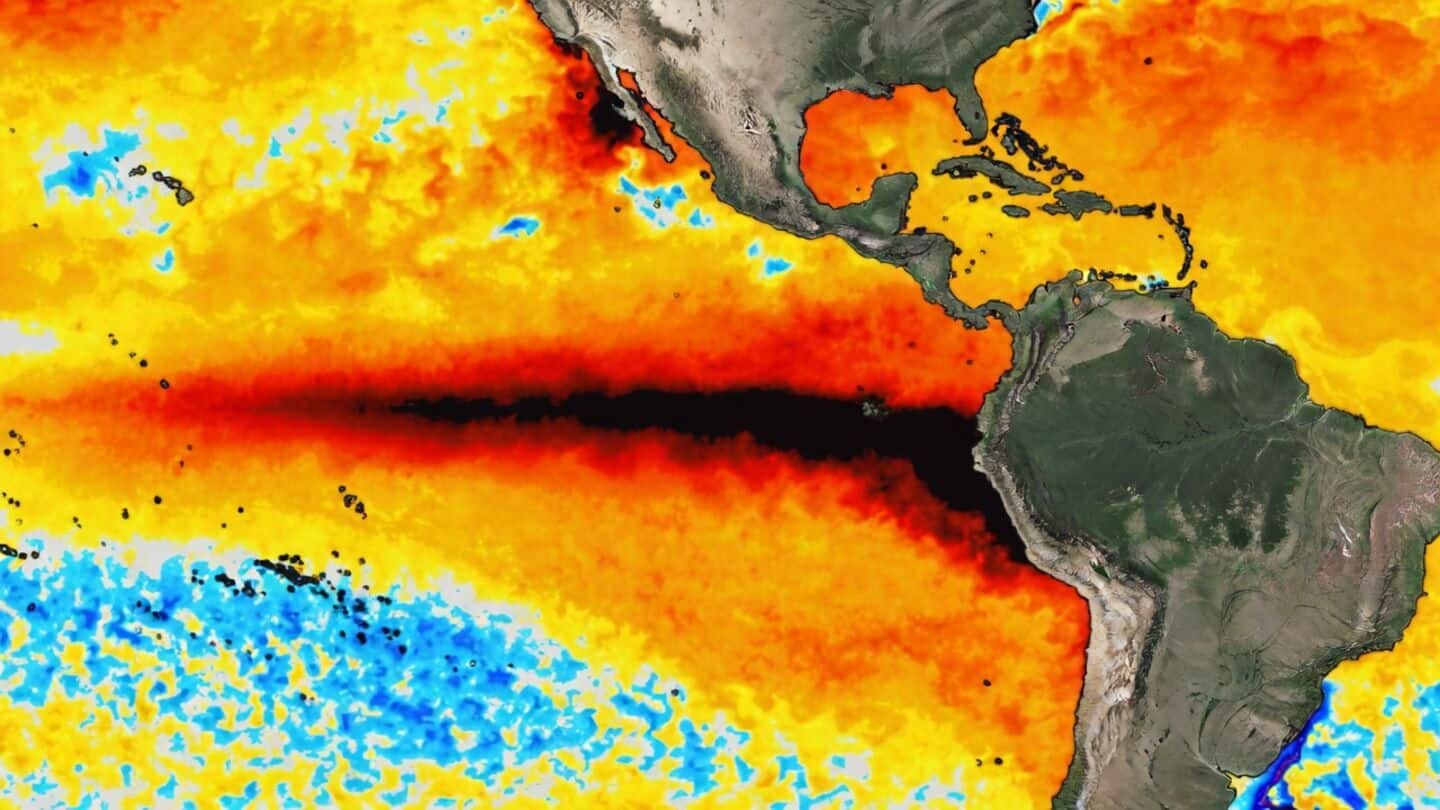 Record super El Nino may disrupt global weather through 2027