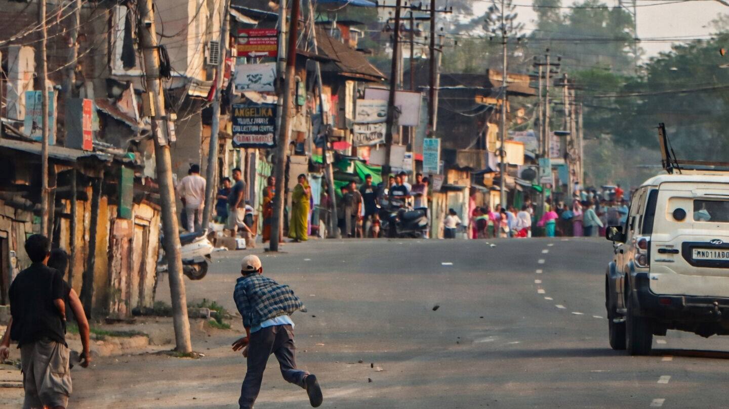 Manipur's Bishnupur sees major protests after bomb kills 2 children