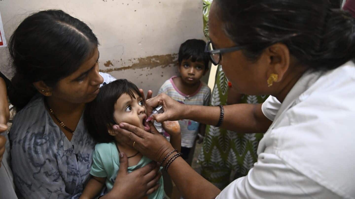 Telangana launches pulse polio drive vaccinating nearly 4.1 million under-five children
