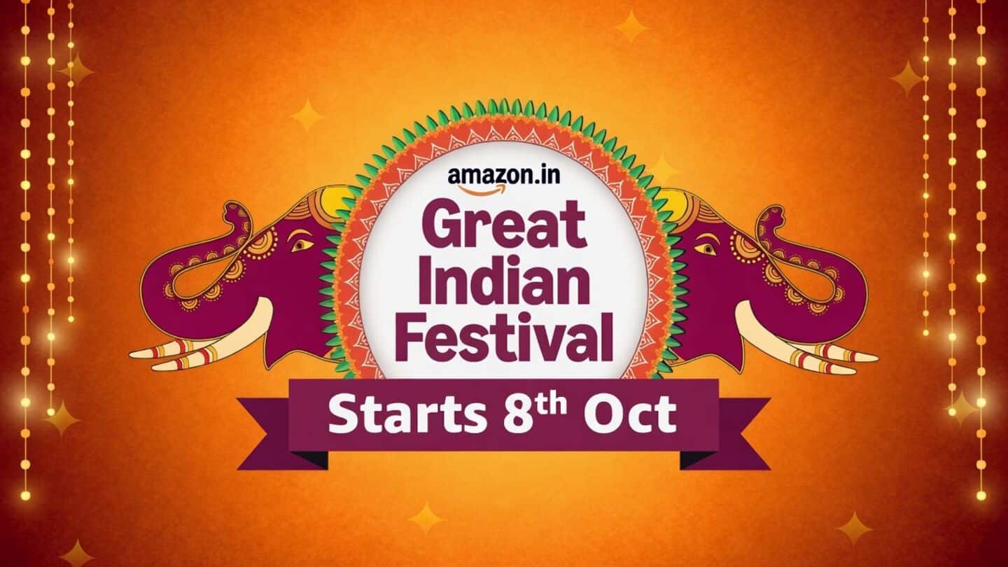 Amazon Great Indian Festival returns October 8 with up-to-80% off