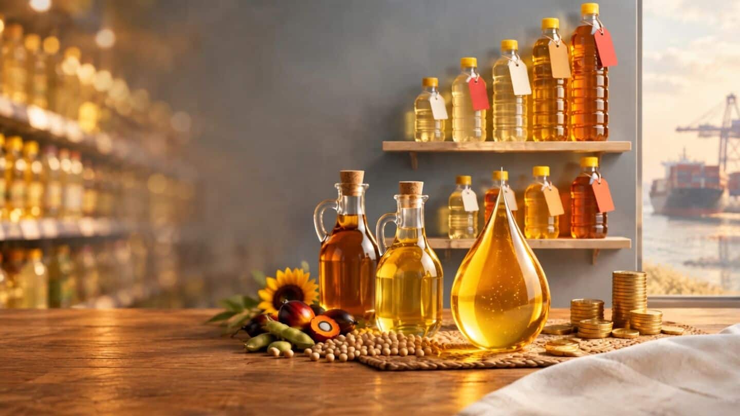 Indian government cuts edible oil import duties to lower prices