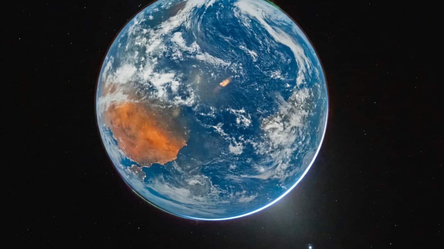 Artemis 2 captures 'Hello, World' Earth photo from Orion Integrity
