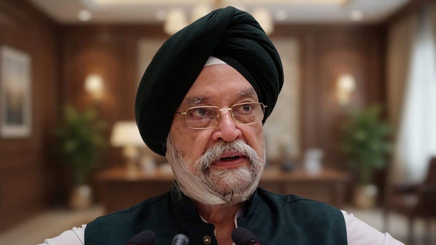Hardeep Singh Puri: gasoline and diesel prices not falling yet