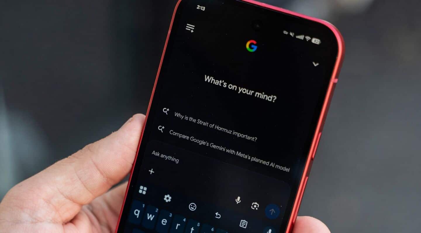 Google adds chat thread search to Android app AI mode