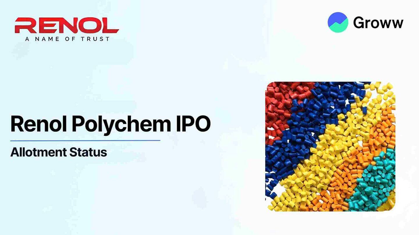 Renol Polychem IPO allotment is out—here's how to check