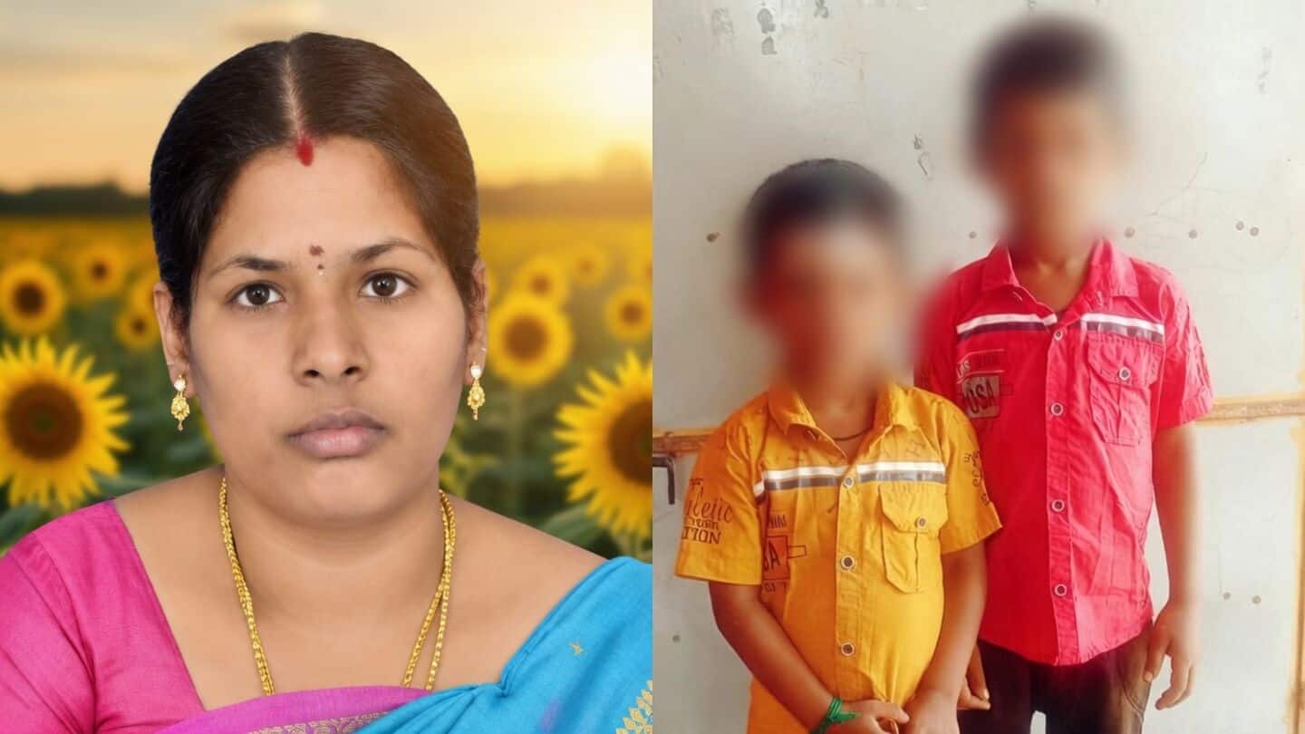 Tenkasi mother Mariammal, 28, set sons on fire then self-immolated