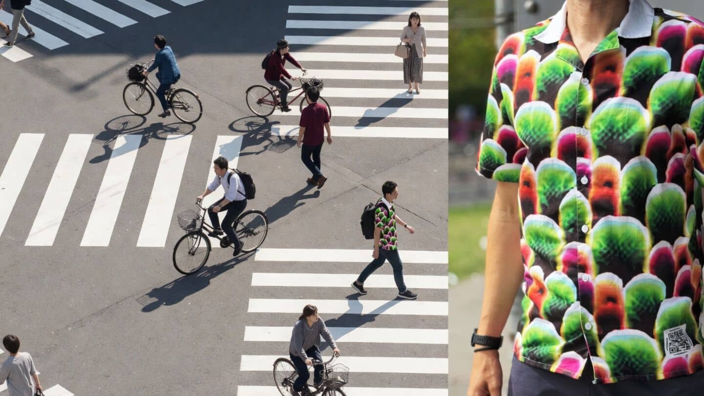 Simon Weckert's 'Digital Camouflage' Hawaiian shirt confuses AI object detection