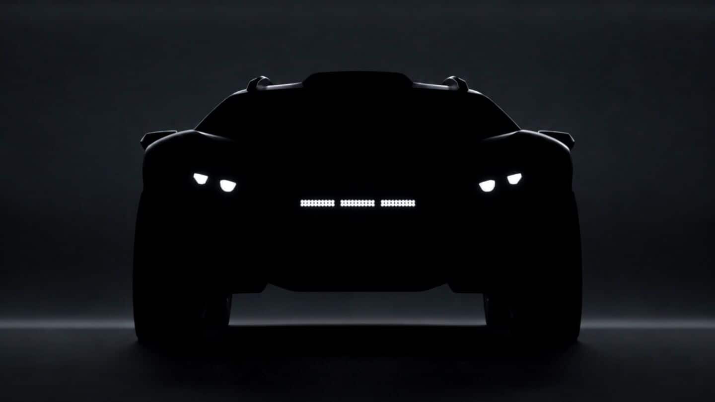 Rezvani Motors teases Dune off-road supercar with 800hp V10