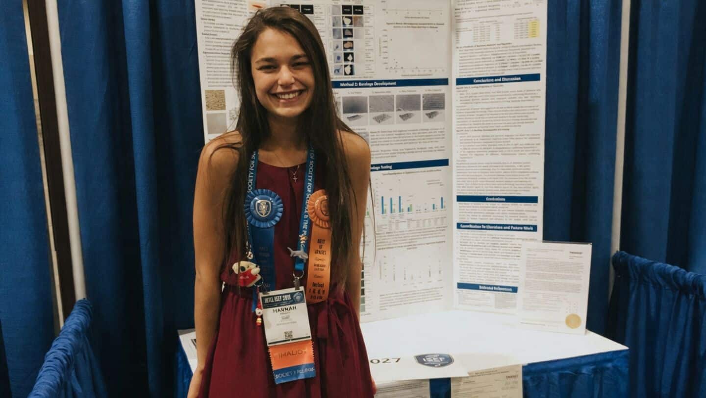 Florida teen Hannah Herbst invents BEACON ocean generator for off-grid