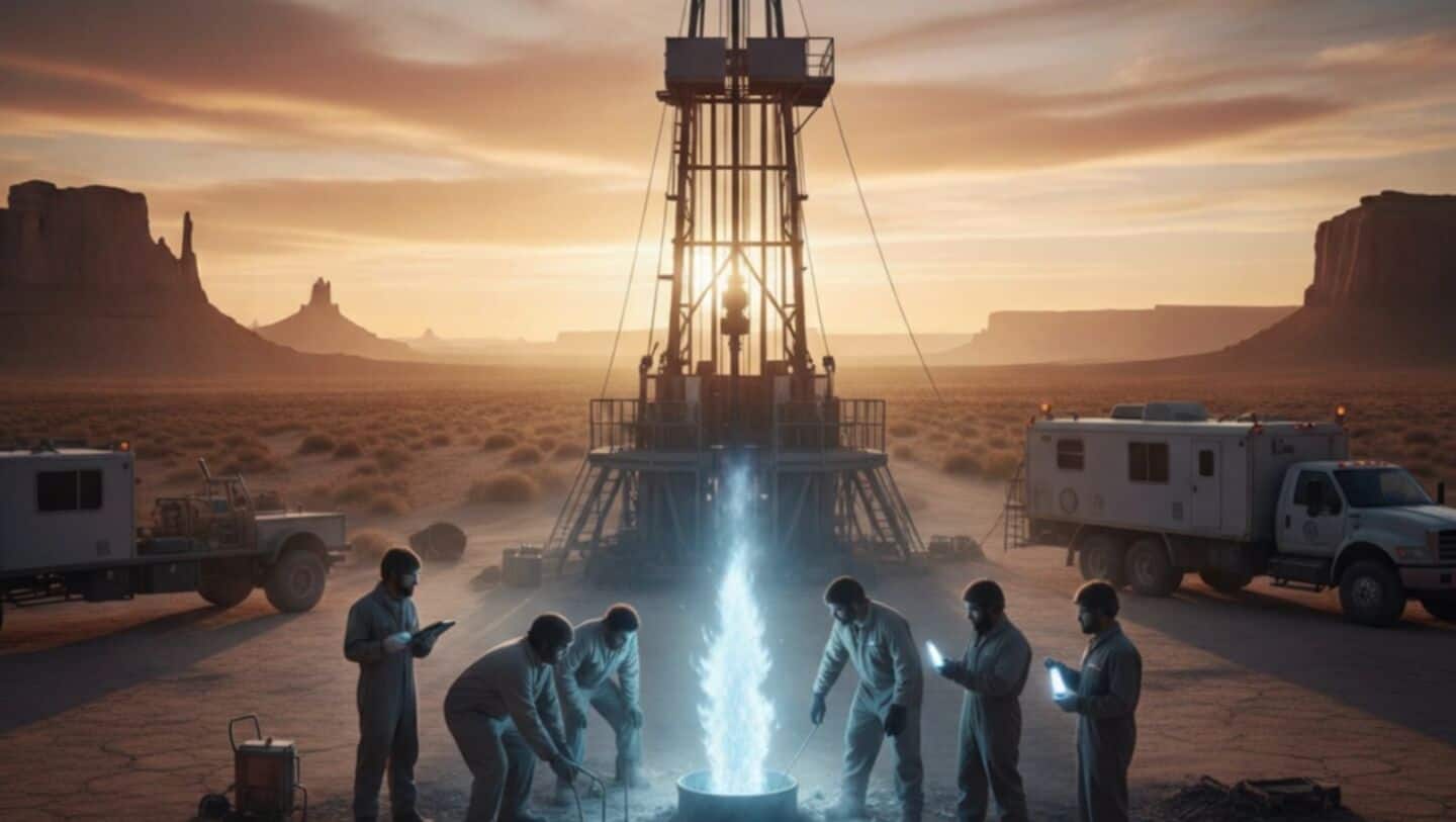 Gold hydrogen found deep inside Earth could revolutionize clean energy