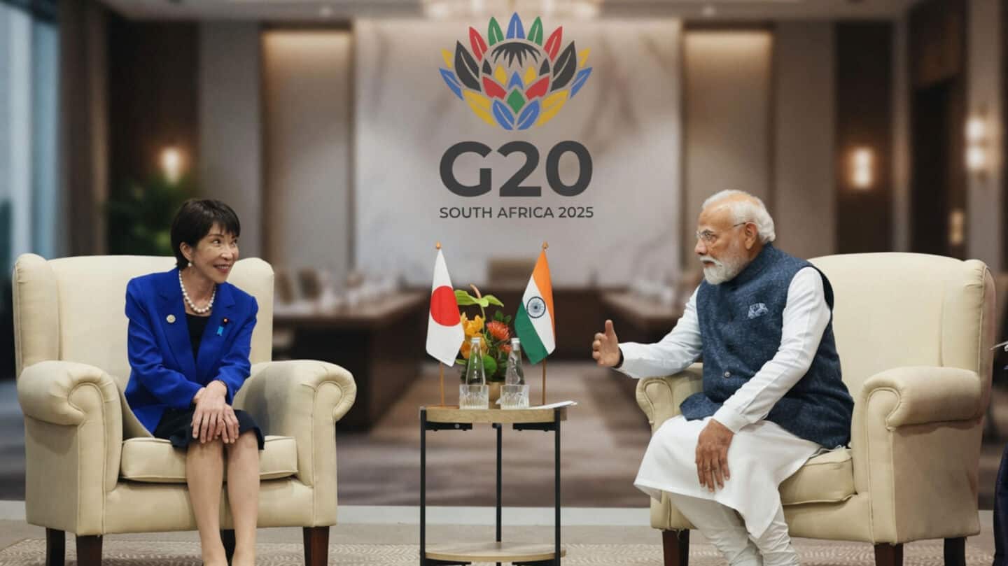 Narendra Modi and Sanae Takaichi meet for 1st official summit