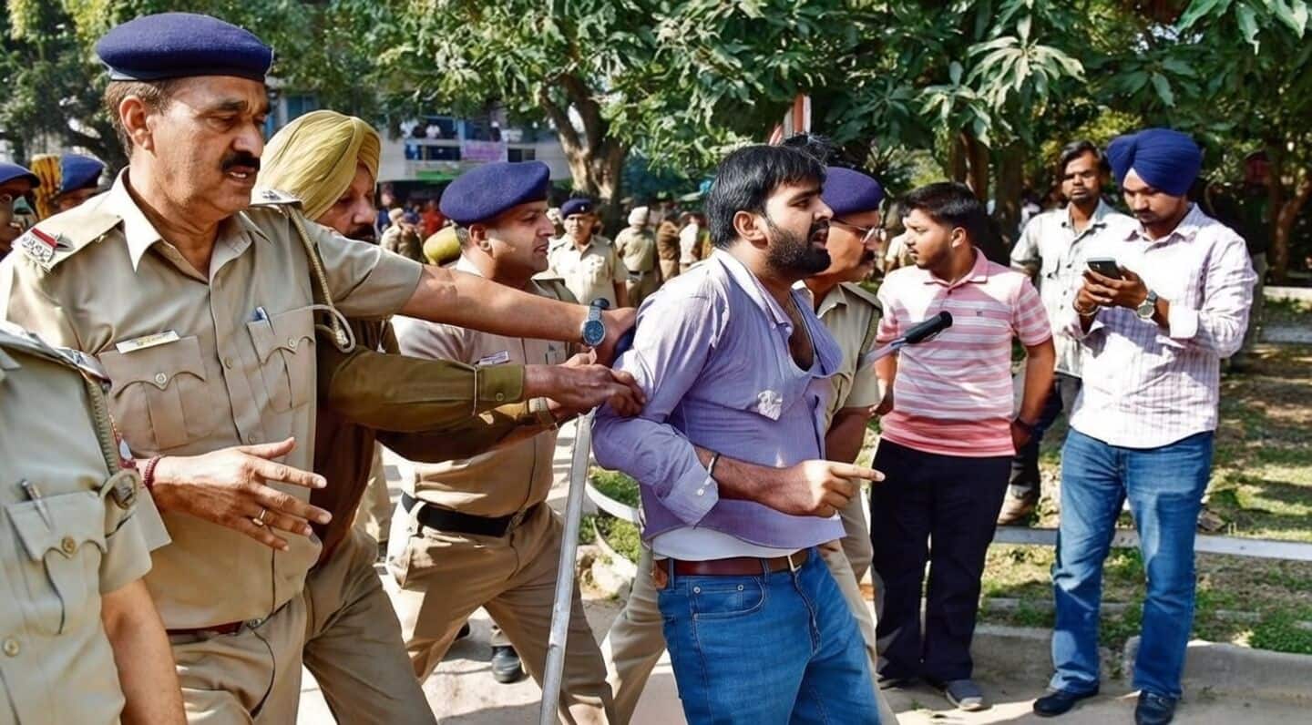 Why students protested against BJP leader's visit to Panjab University