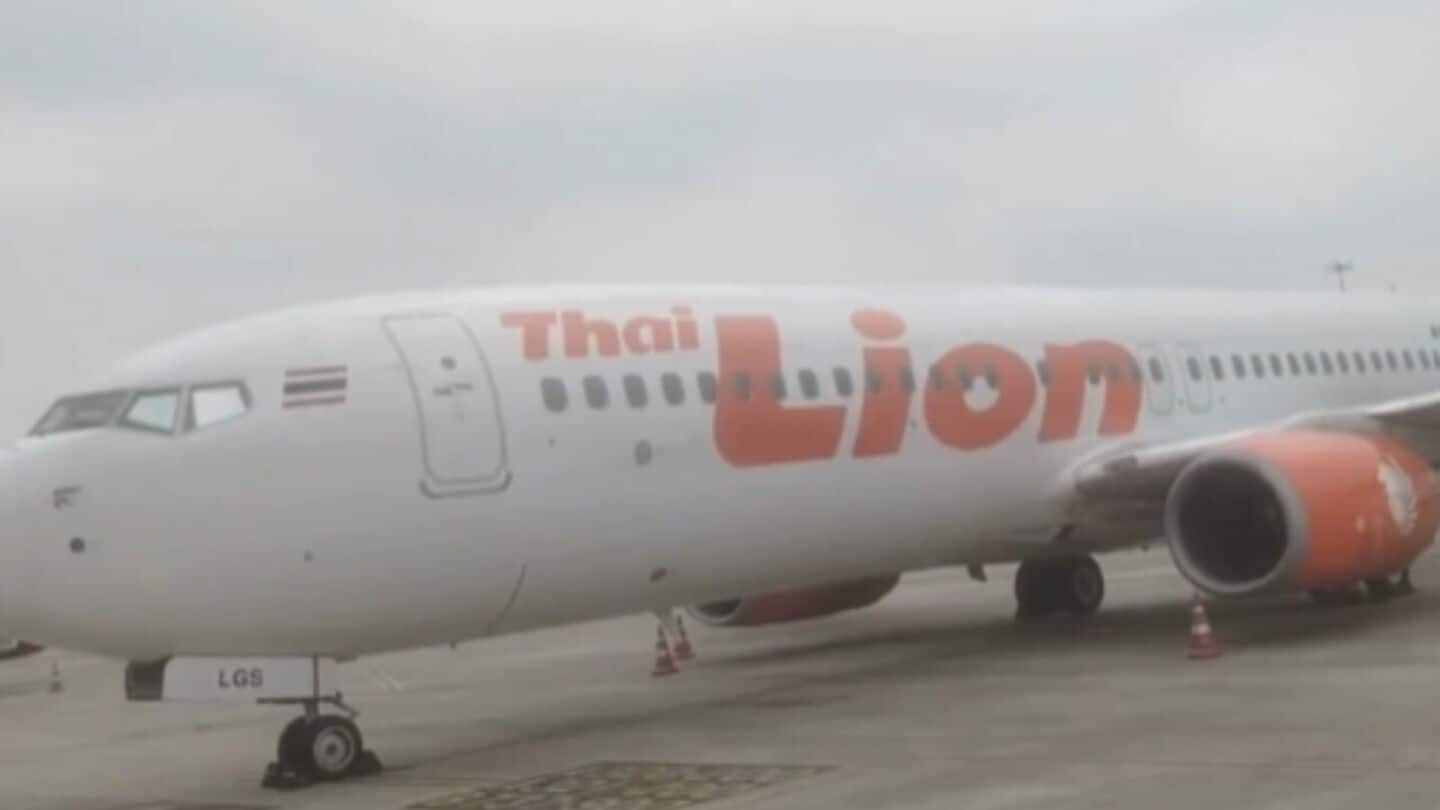 Thai Lion Air flight grounded due to technical issues