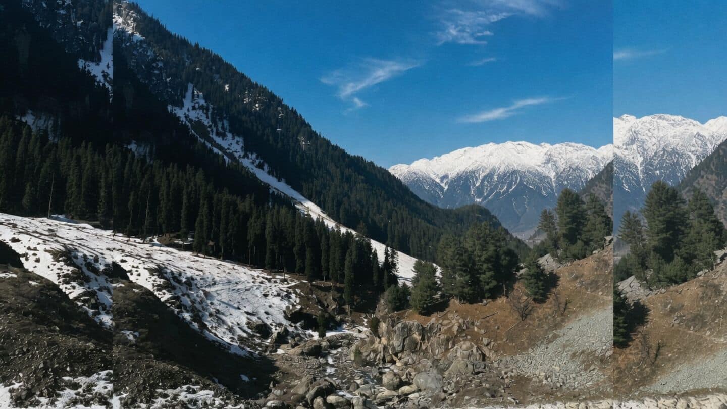 IIT Kharagpur IMD study shows Jammu-Kashmir Himalayas warmed almost 1°C