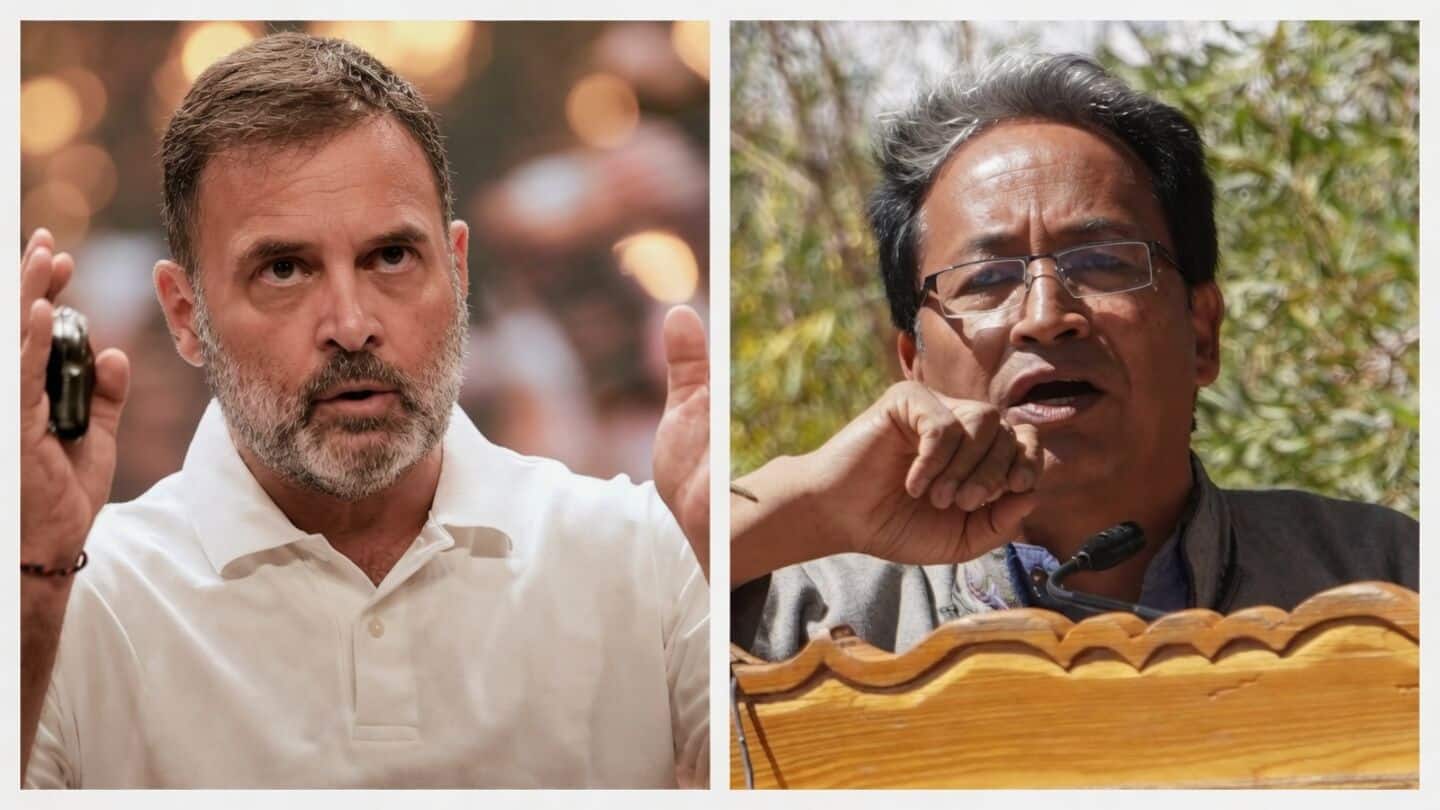 Sonam Wangchuk: wife sought Rahul Gandhi's support, received little help