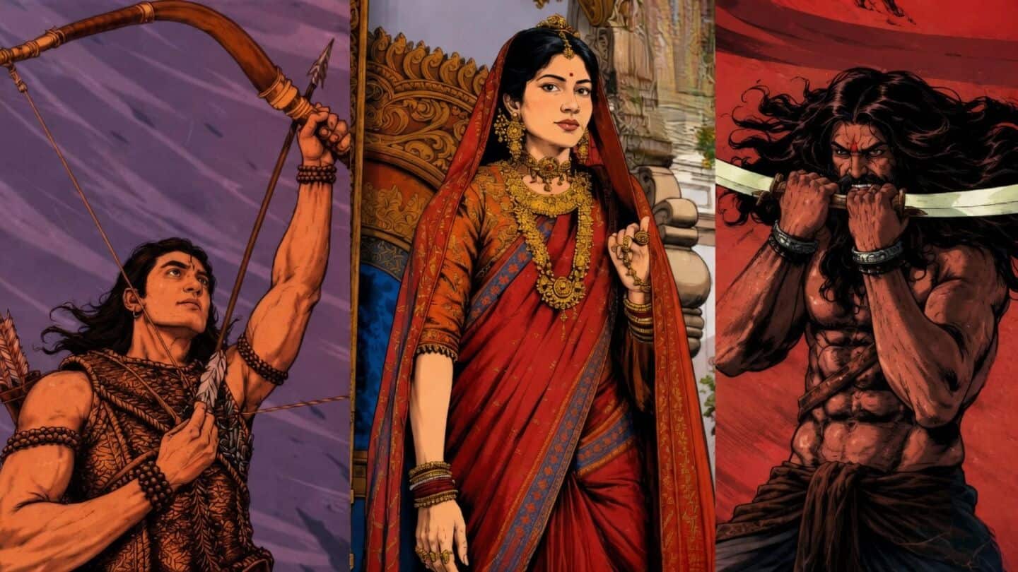 'Ramayana' comic book unveils Kapoor as Ram, Pallavi as Sita