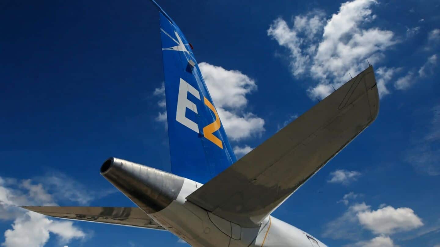 India clears Embraer's larger E-Jets including E195-E2 for regional operations