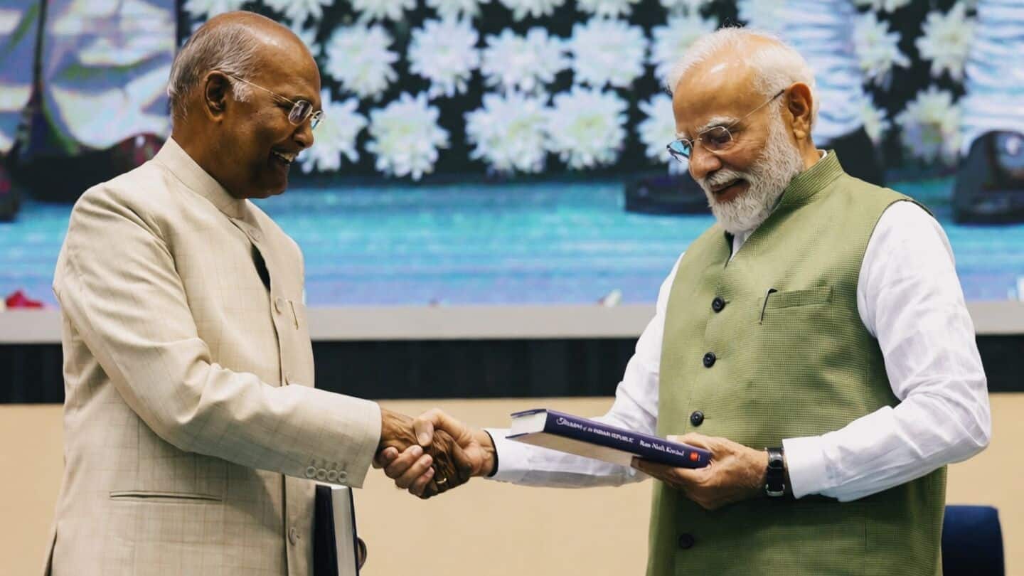 Narendra Modi reflects on parental loss at Kovind autobiography launch