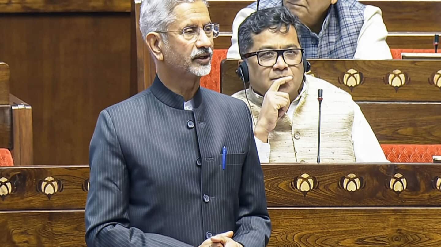 S Jaishankar says US deported 414 Indians Jan-Mar 2026