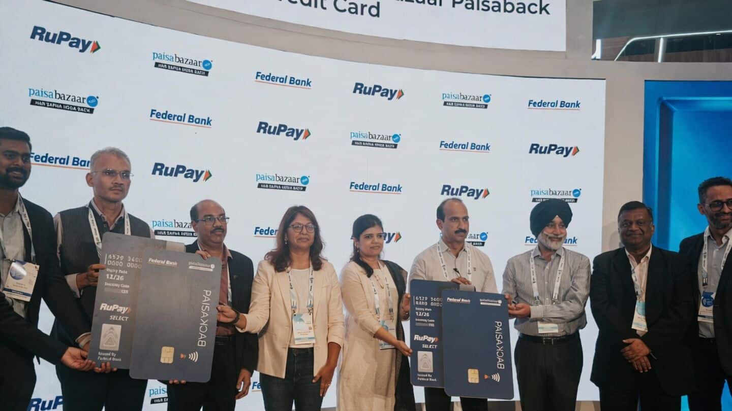 Federal Bank, Paisabazaar launch Paisaback card with 7.5% grocery cashback