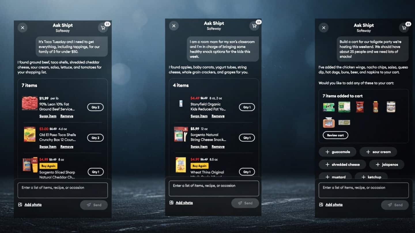 Target's Shipt launches Ask Shipt AI to build custom carts