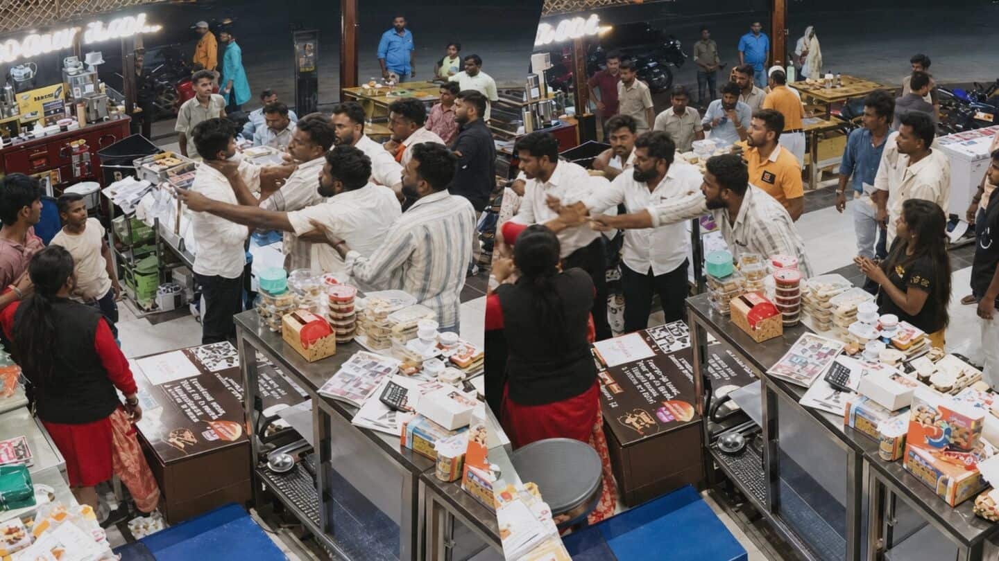 Tenkasi sub inspector Karthik suspended for slapping tea shop worker