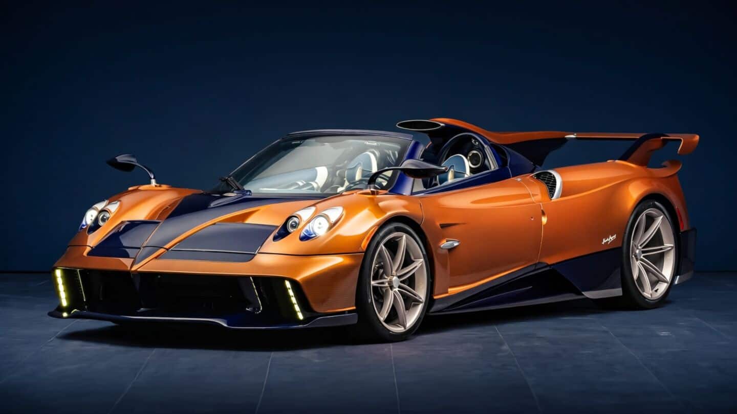 Pagani unveils Huayra 70 Derecho for Horacio Pagani's 70th birthday