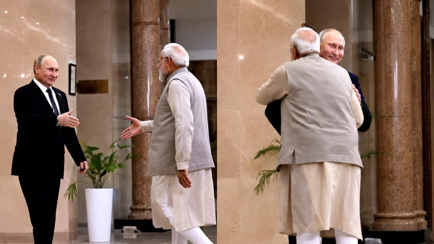 At Bishkek SCO, Narendra Modi meets Vladimir Putin, urges peace