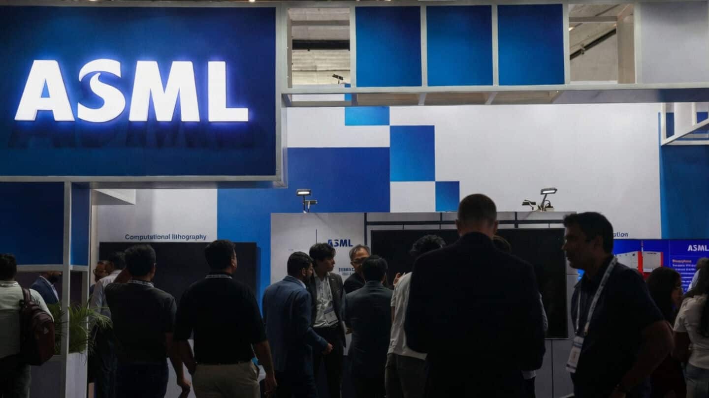 ASML opens India office to support Tata Electronics's semiconductor push