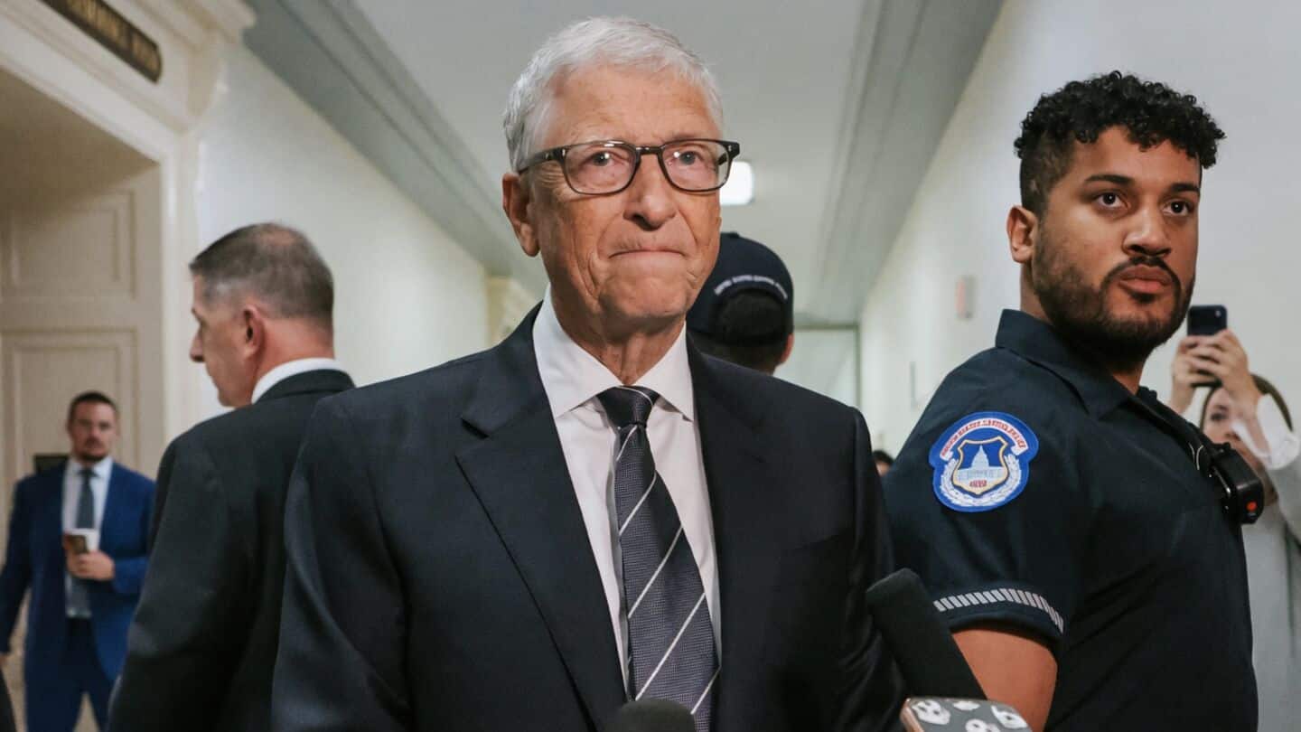 Bill Gates tells Congress he regrets meeting Jeffrey Epstein
