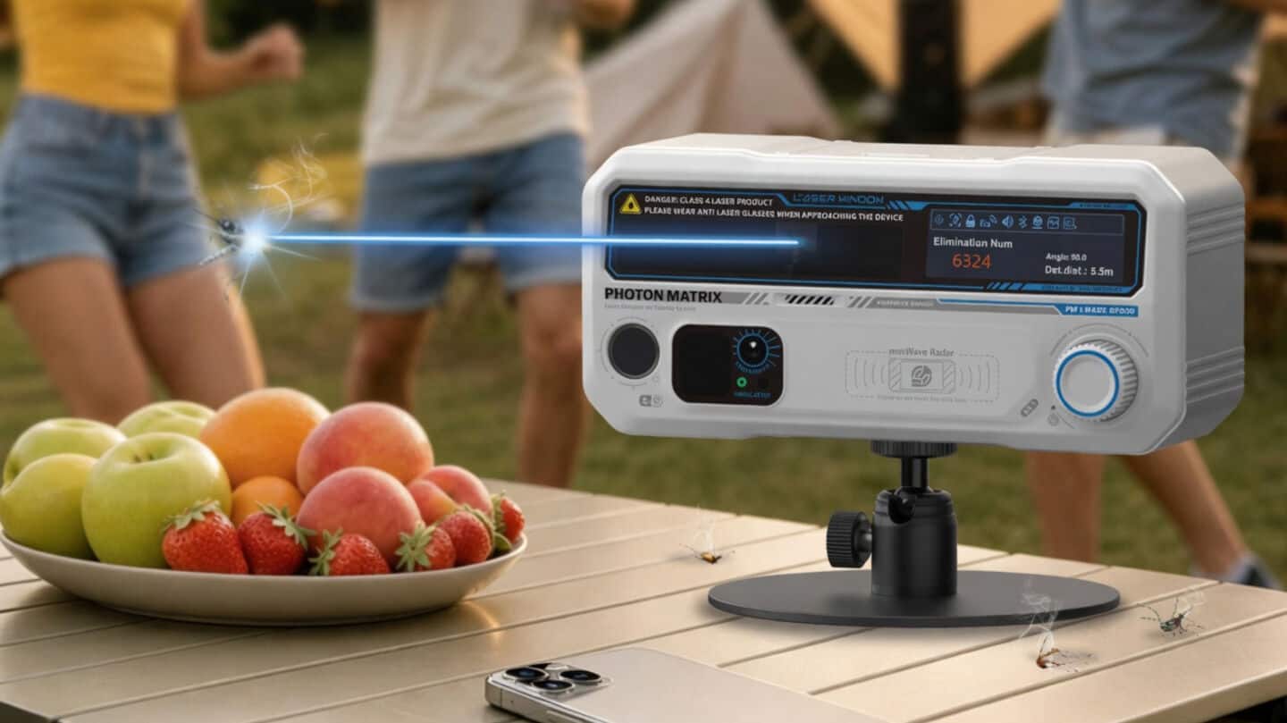 Photon Matrix Blue Laser Mosquito Air Defense available for preorder