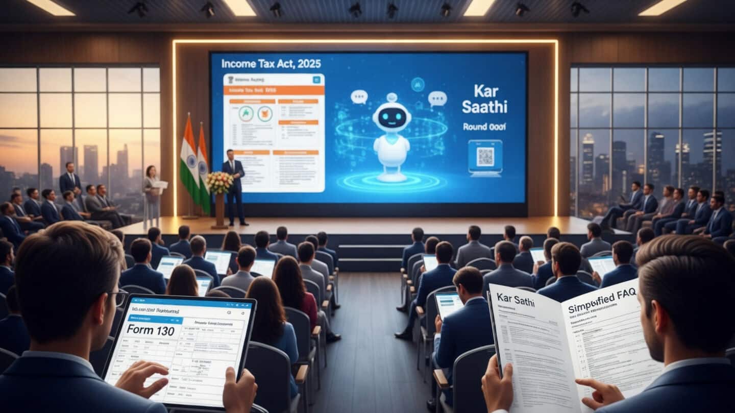 Income Tax Dept launches 'Kar Saathi' explaining Act 2025