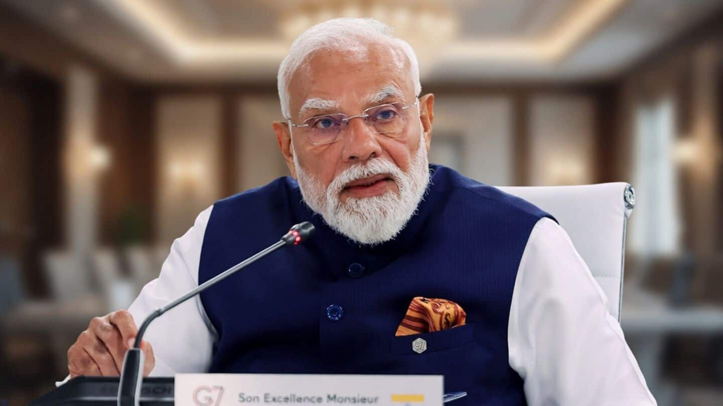 Narendra Modi urges trust and equality at G-7 summit