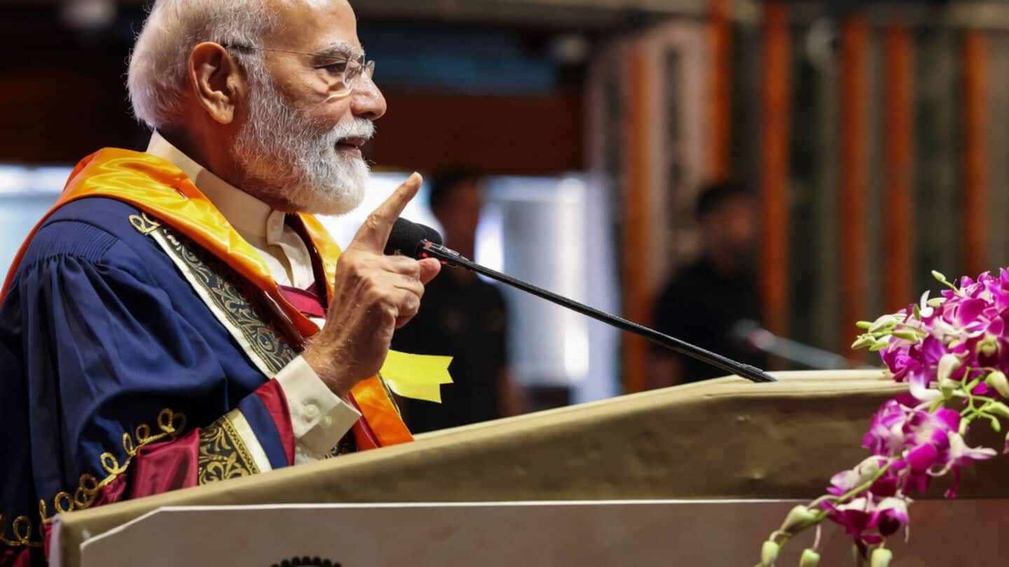 Narendra Modi at IIT Delhi flags 20.15% women BTech admissions