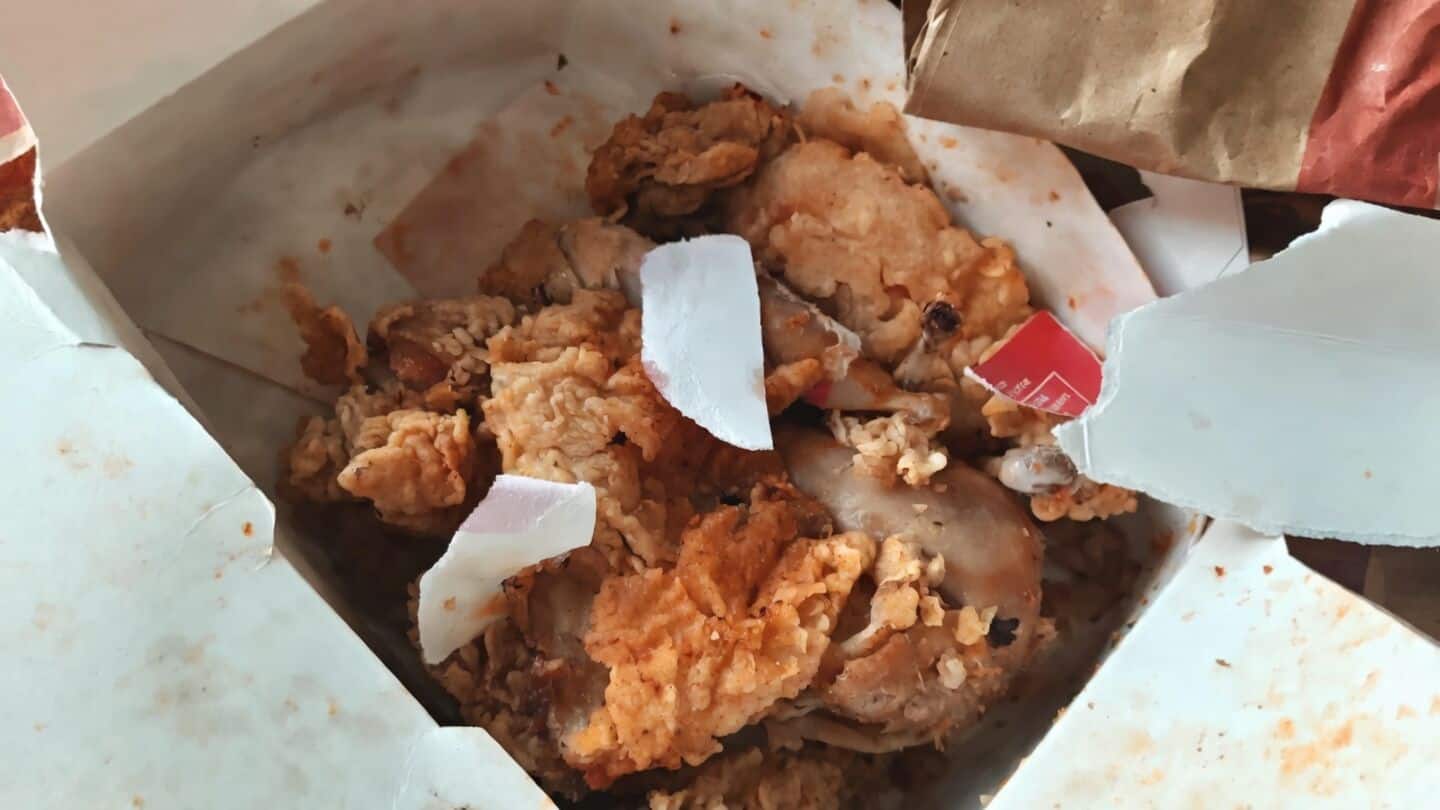 Mangaluru KFC godown sealed after online Chicken Peri Peri complaint