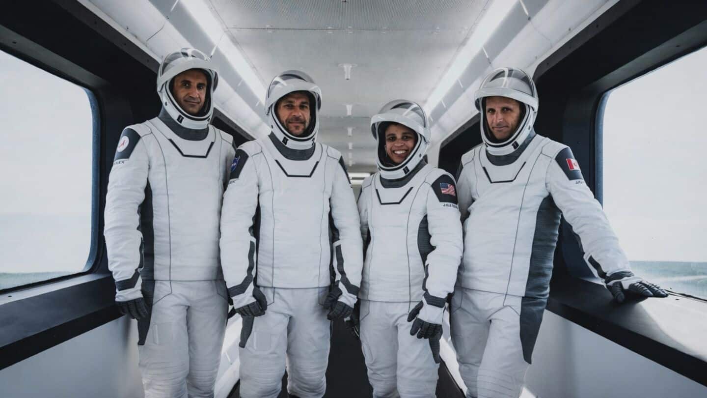 NASA and SpaceX send 4 astronauts on 6-month ISS mission