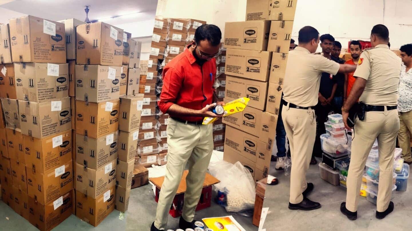FSSAI raids Westend Corporation in Okhla finds 40,000-plus fake-dated packets