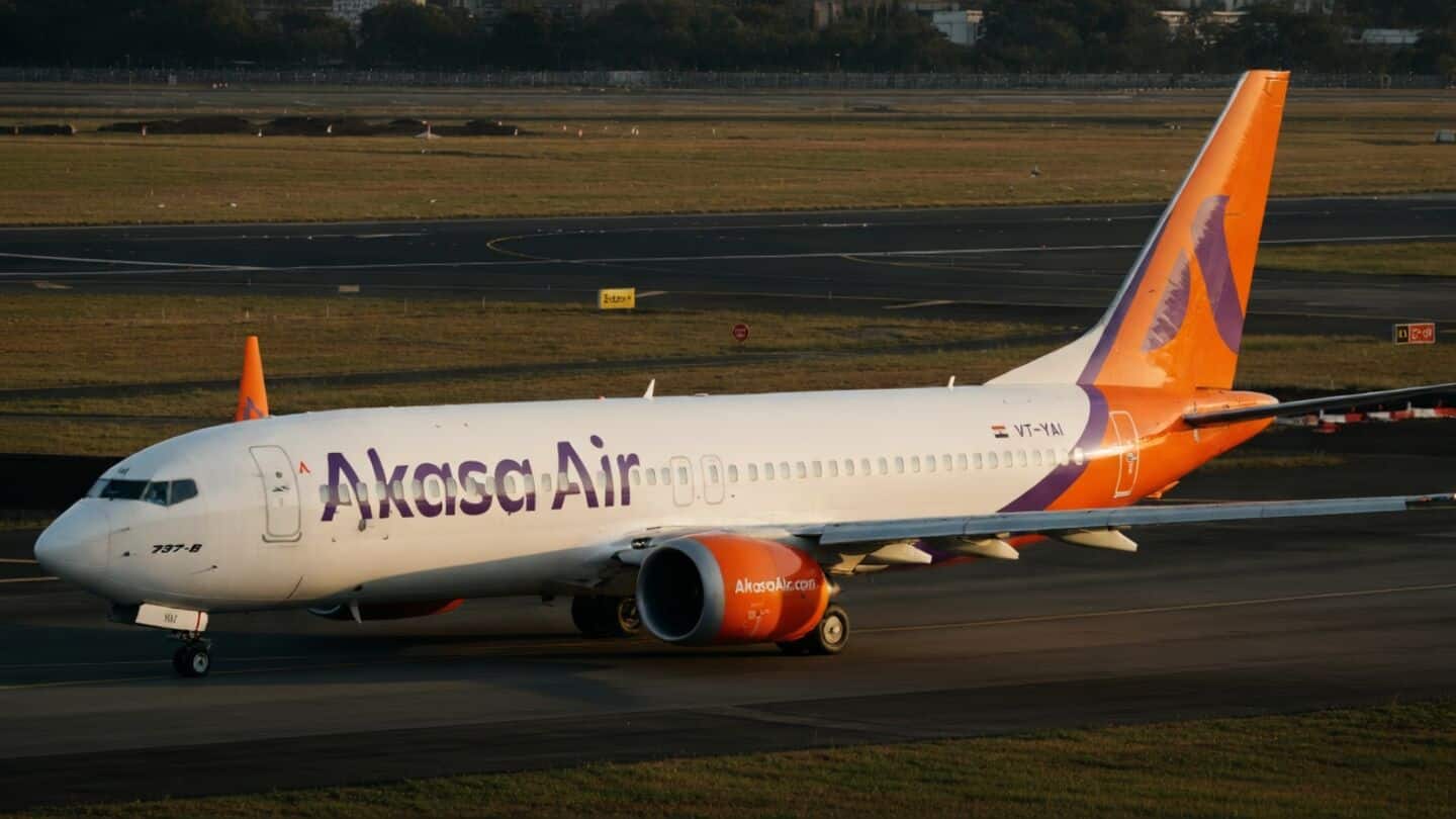 Akasa Air adds 40th Boeing 737 MAX 8-200 to fleet