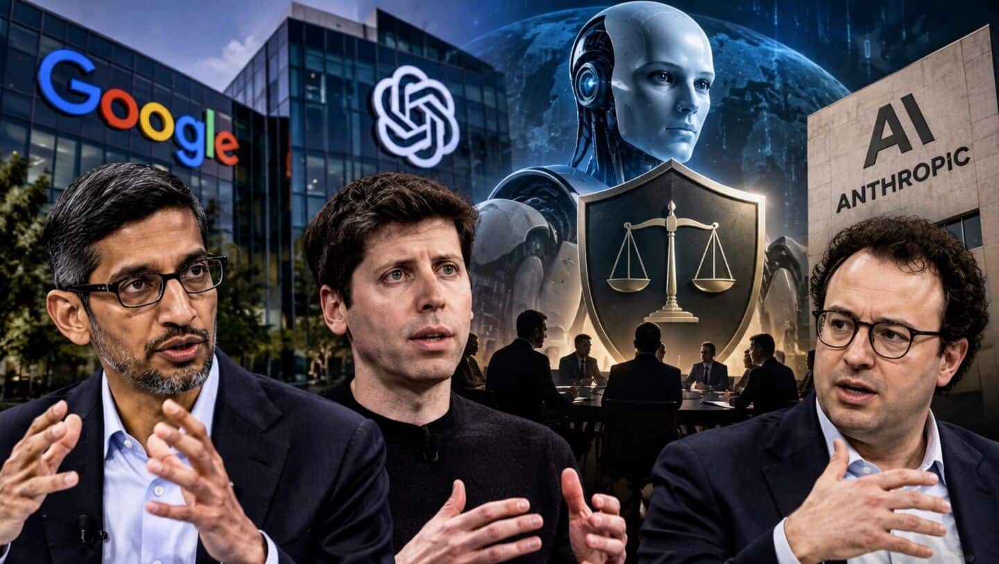 Google OpenAI and Anthropic discuss forming AI safety standards group