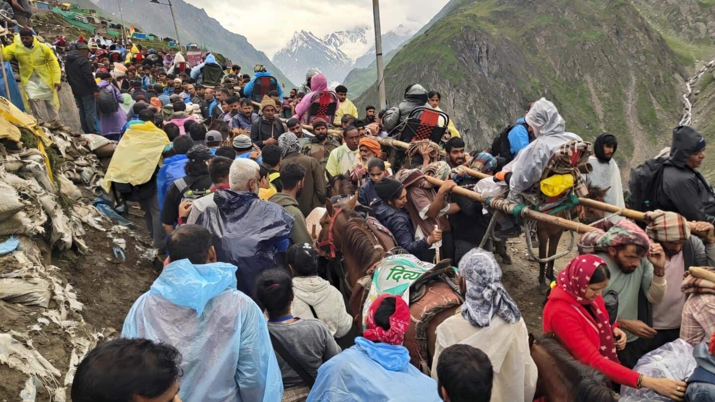 Amarnath Yatra comeback brings over 130,000 pilgrims in 5 days