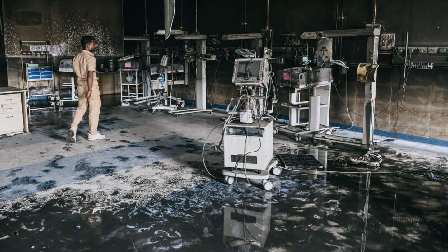 Ventilator reportedly sparked Amravati NICU fire as 3 newborns died