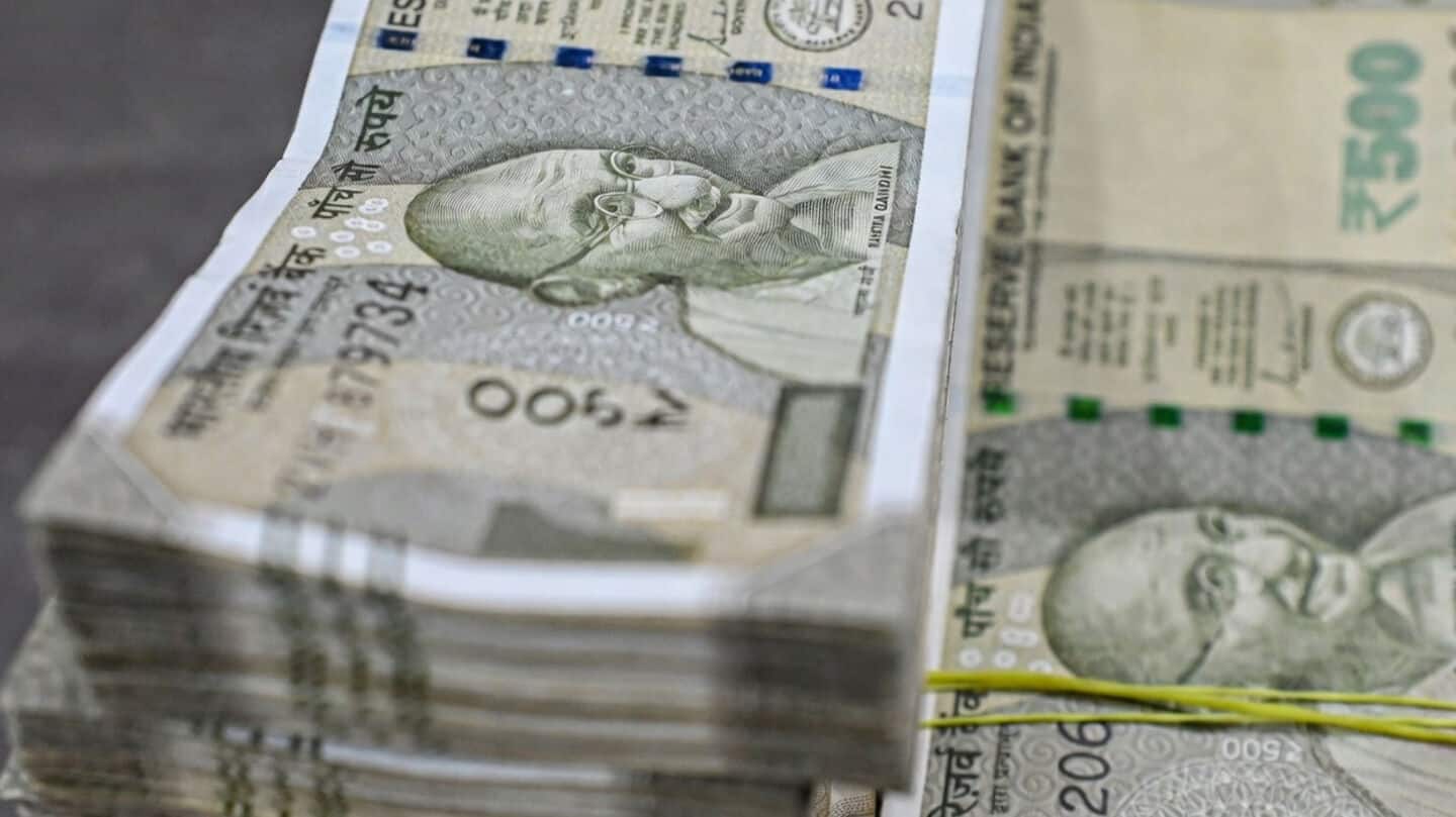 Rupee opens at 94.75 as RBI sells dollars at 95.18