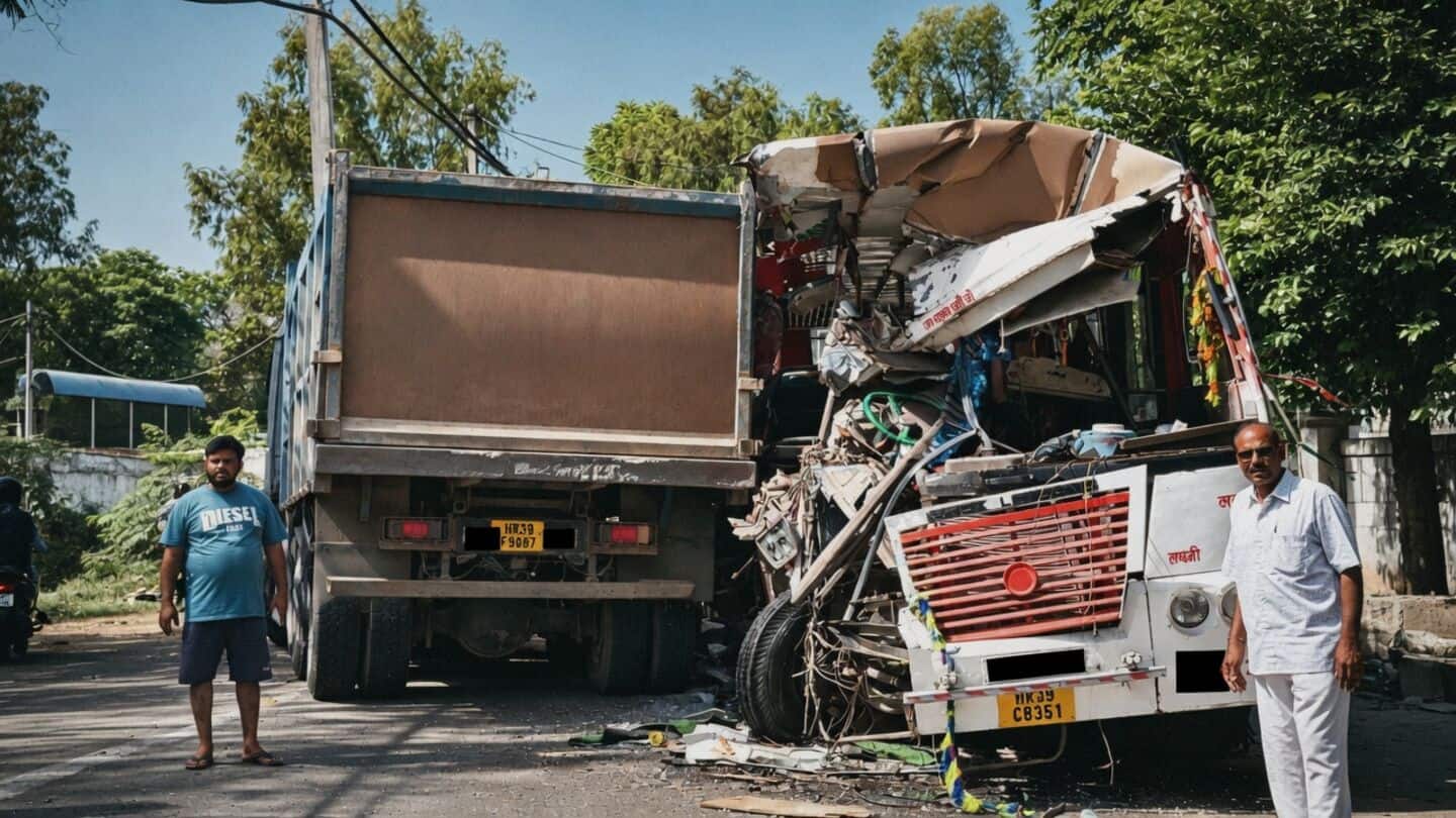 Bus carrying about 45 crashes near Nehru College, 15 injured