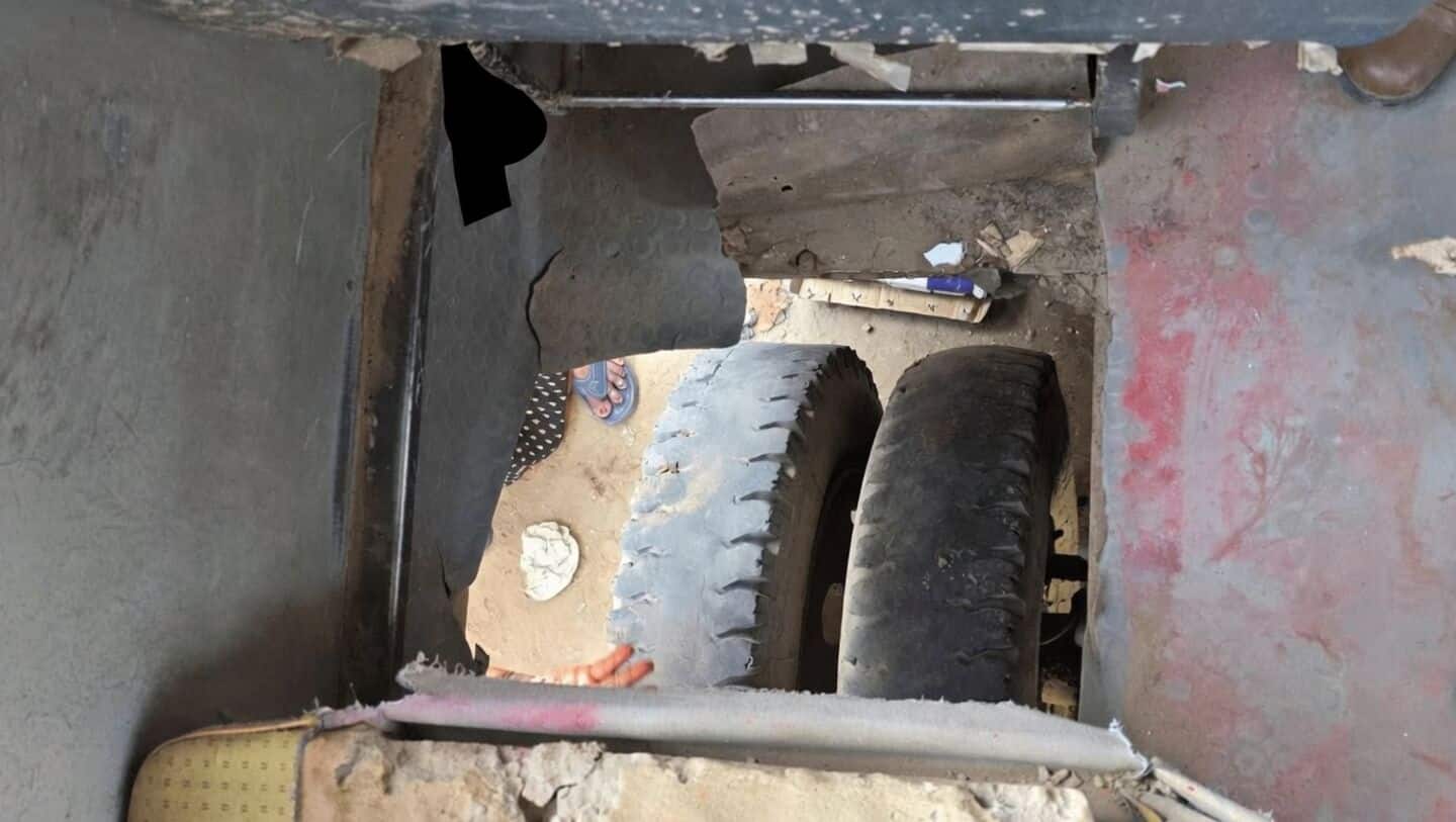 Agra: Girl dies after falling through hole in school bus