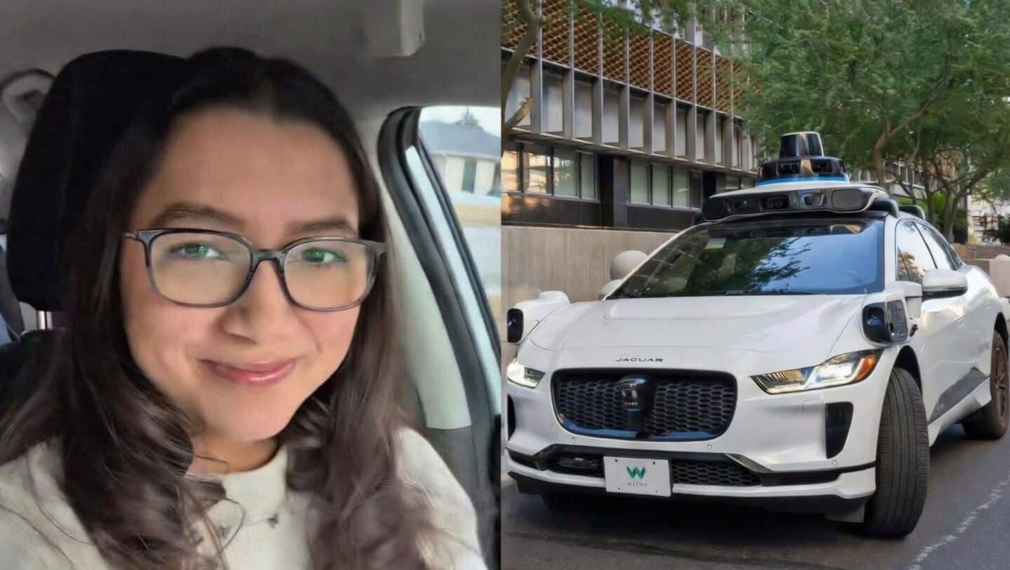 TikTok shows Waymo car rear ended by 18-wheeler in Houston