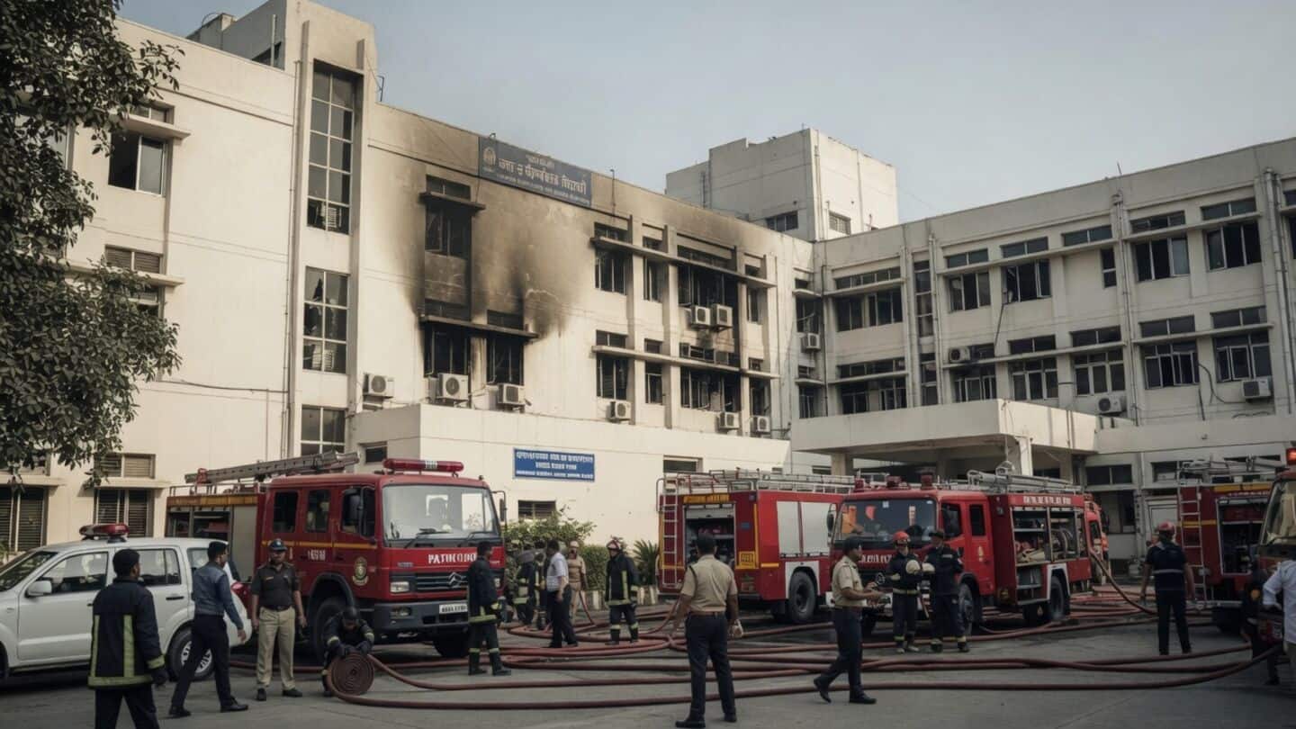 Fire at Lucknow hospital's Asha Jyoti Centre extinguished, no injuries