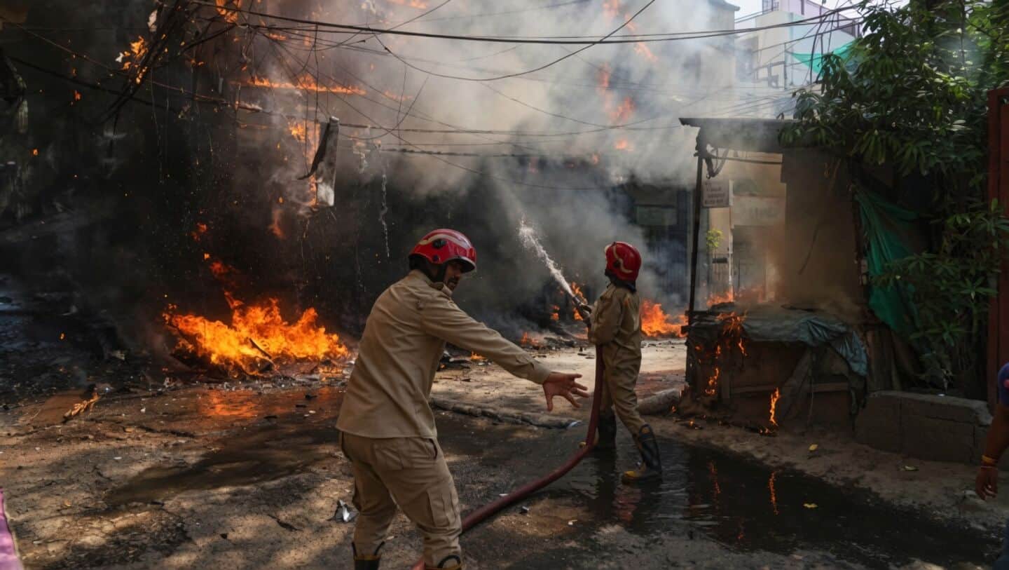 Delhi Fire Service maps 100 fire prone areas citywide