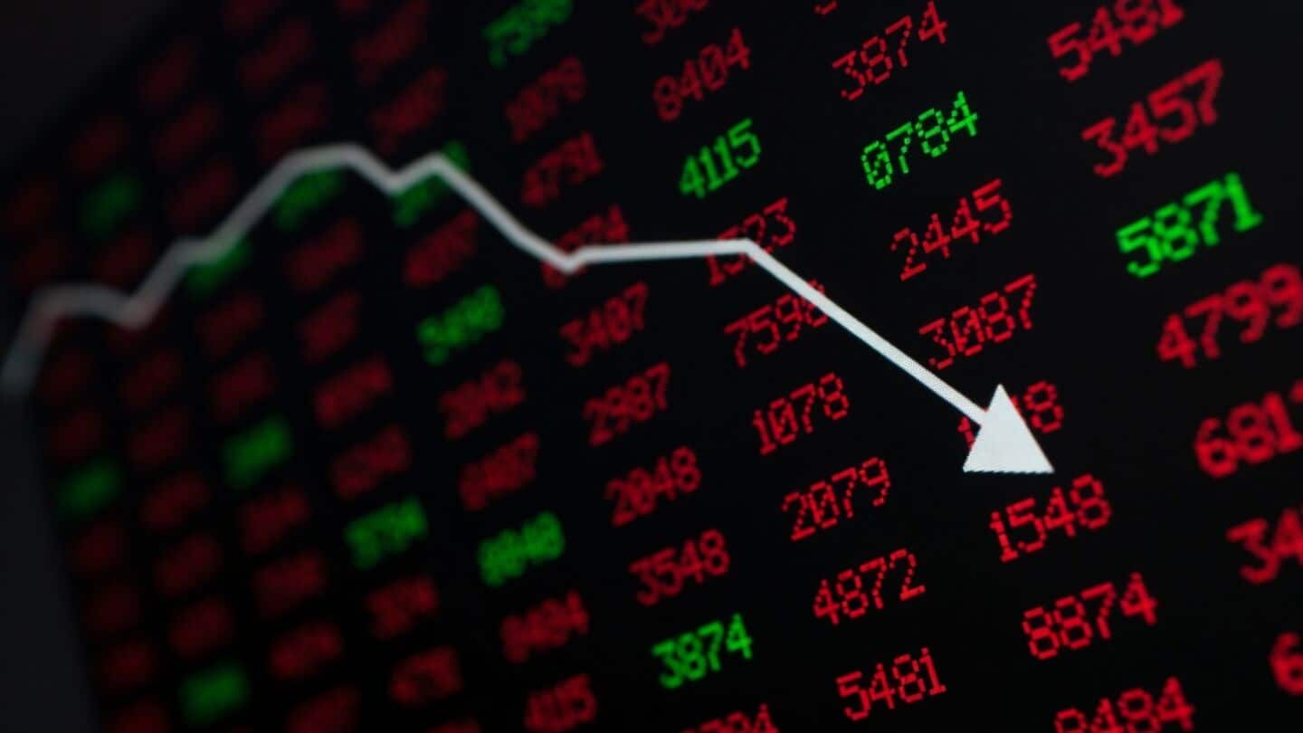Sensex falls to 76,861.11 as Nifty hovers above 24,000