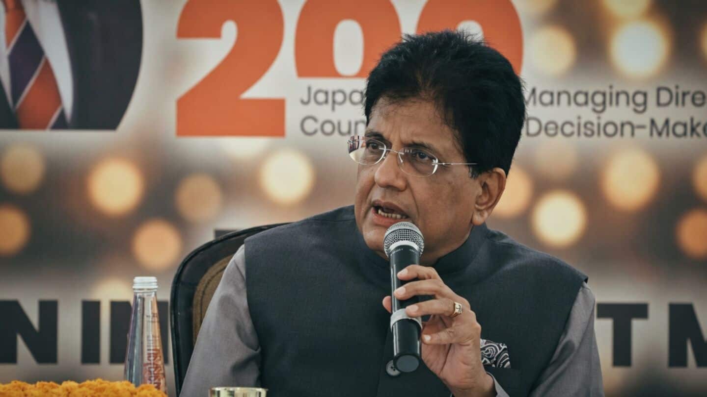 India negotiating FTAs covering $15 trillion GDP, Piyush Goyal says